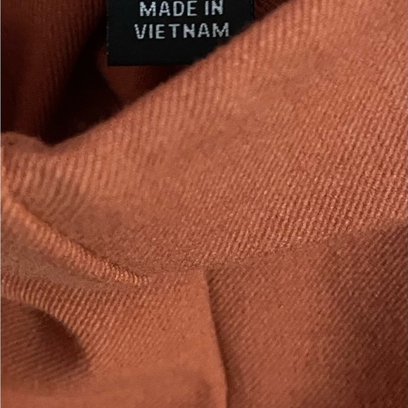 Nwt Alfani Slim Comfort Waist Core Fringe Pants Size 14 Cedar Chest - Picture 4 of 6